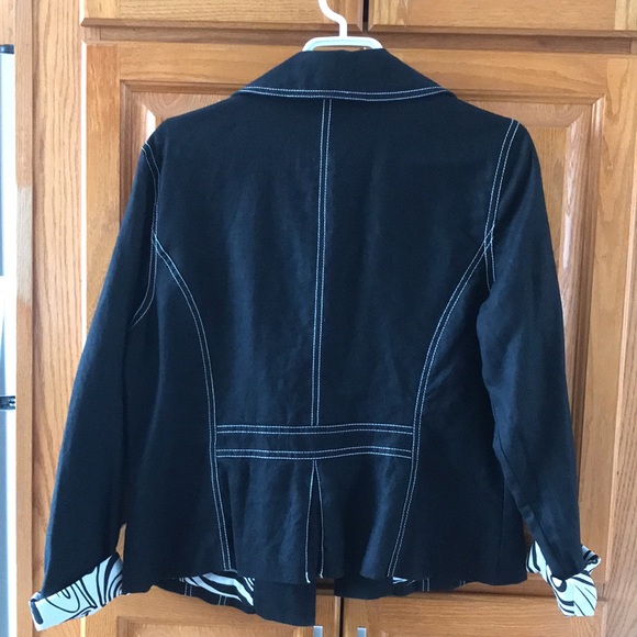 Black bomber style - Picture 3 of 3